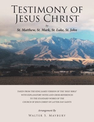 bokomslag Testimony of Jesus Christ