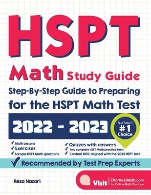 Reza Nazari - HSPT Math Study Guide, Häftad