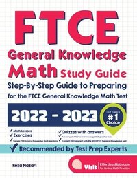 bokomslag FTCE General Knowledge Math Study Guide