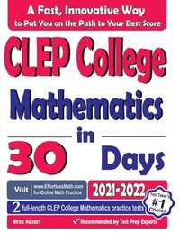 bokomslag CLEP College Mathematics in 30 Days