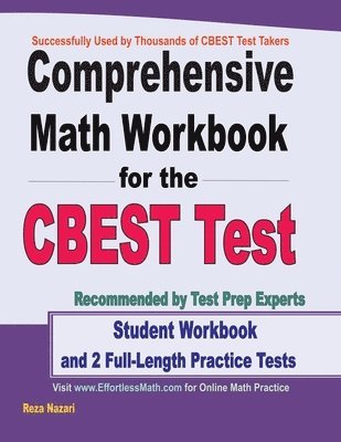 Comprehensive Math Workbook for the CBEST Test 1