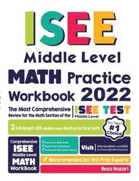 bokomslag ISEE Middle Level Math Practice Workbook