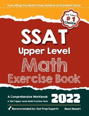 bokomslag SSAT Upper Level Math Exercise Book