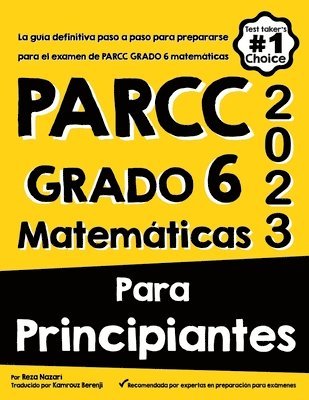 bokomslag PARCC GRADO 6 Matematicas Para Principiantes