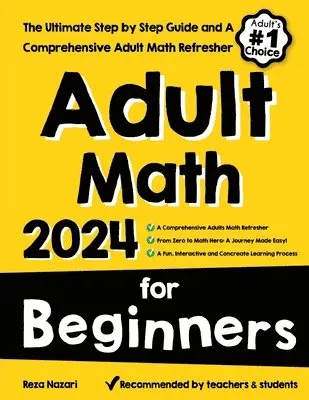 Reza Nazari - Adult Math for Beginners, Häftad. Tillgänglighet: Lägg i varukorg