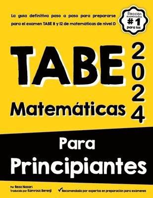 bokomslag Tabe Matemticas Para Principinates