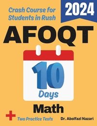 bokomslag AFOQT Math Test Prep in 10 Days