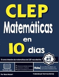 bokomslag CLEP Matemticas en 10 das