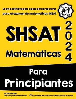 bokomslag Shsat Matemticas Para Principiantes