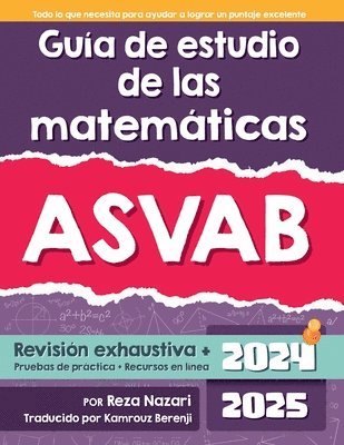 bokomslag Gua de estudio de las matemticas ASVAB