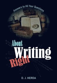 bokomslag About Writing Right