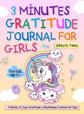 bokomslag 3 Minutes Gratitude Journal for Girls