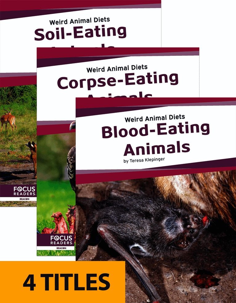 Weird Animal Diets (Set of 4)
