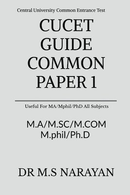 Cucet Guide Common Paper 1 1