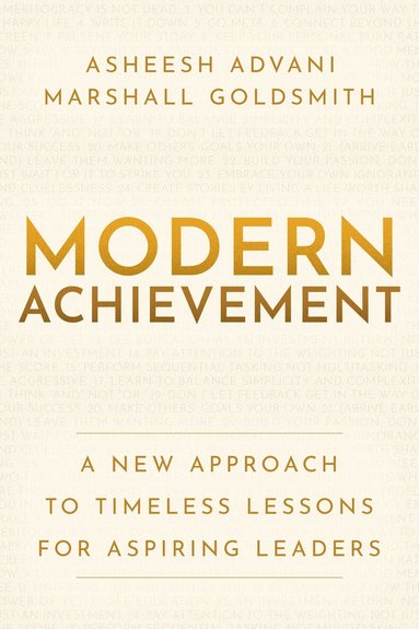 Asheesh Advani, Marshall Goldsmith - Modern Achievement, Häftad