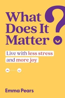 What Does It Matter? 1