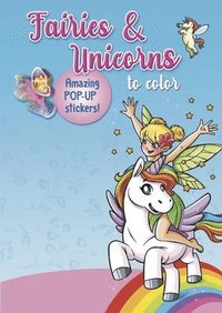 bokomslag Fairies & Unicorns to color