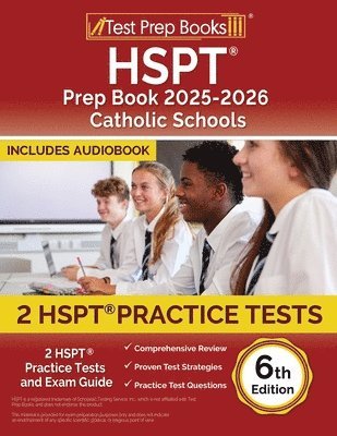 HSPT Prep Book 2025-2026 Catholic Schools