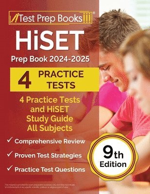 bokomslag HiSET Prep Book 2024-2025