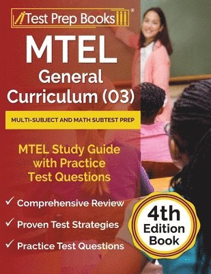 bokomslag MTEL General Curriculum (03) Multi-Subject and Math Subtest Prep