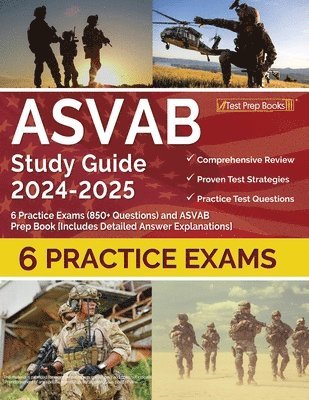bokomslag ASVAB Study Guide 2024-2025