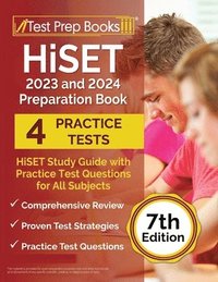 bokomslag HiSET 2023 and 2024 Preparation Book