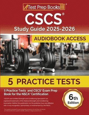 bokomslag CSCS Study Guide 2025-2026