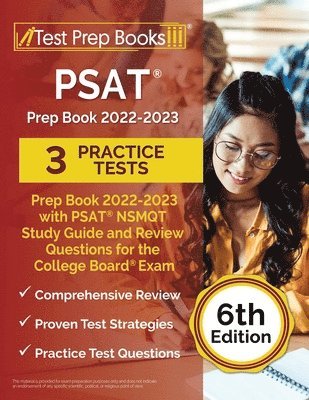 bokomslag PSAT Prep Book 2022-2023 with 3 Practice Tests