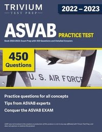 bokomslag ASVAB Practice Test Book 2022-2023