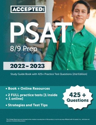 bokomslag PSAT 8/9 Prep 2022-2023