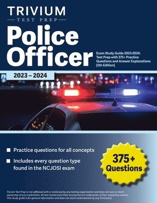 bokomslag Police Officer Exam Study Guide 2023-2024