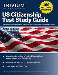 bokomslag US Citizenship Test Study Guide 2025 and 2026