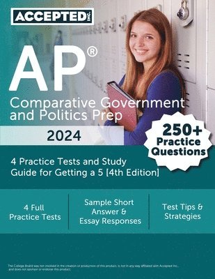 bokomslag AP Comparative Government and Politics Prep 2024