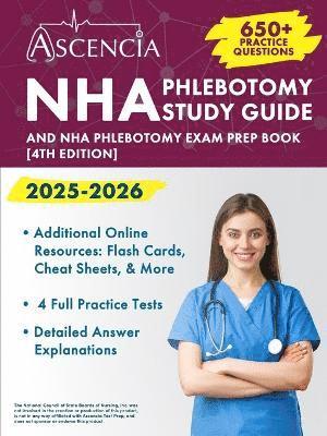 bokomslag NHA Phlebotomy Study Guide 2025-2026