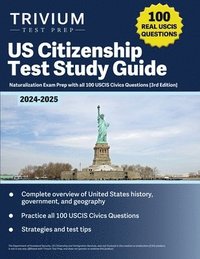 bokomslag US Citizenship Test Study Guide 2024-2025