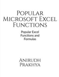 bokomslag Popular Microsoft Excel Functions