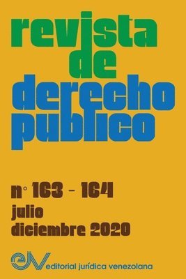 bokomslag REVISTA DE DERECHO PUBLICO (Venezuela), No. 163-164, julio-diciembre 2020