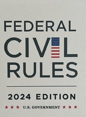 bokomslag Federal Civil Rules Booklet, 2024 Edition