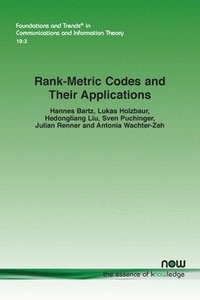 bokomslag Rank-Metric Codes and Their Applications