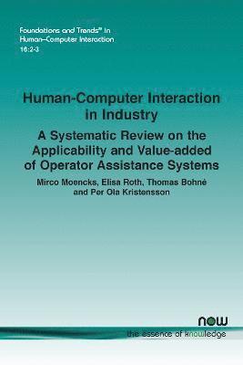 Human-Computer Interaction in Industry 1