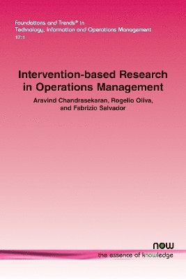 bokomslag Intervention-based Research in Operations Management