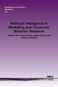 bokomslag Artificial Intelligence in Marketing and Consumer Behavior Research