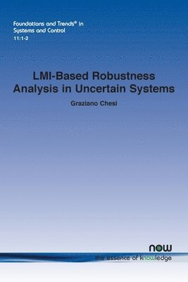 bokomslag LMI-Based Robustness Analysis in Uncertain Systems