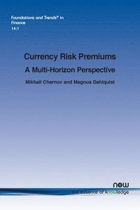 bokomslag Currency Risk Premiums