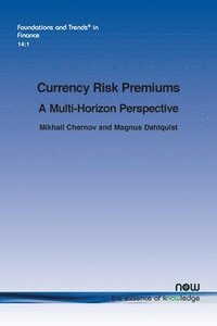 bokomslag Currency Risk Premiums