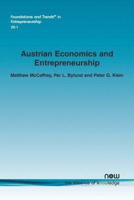 bokomslag Austrian Economics and Entrepreneurship