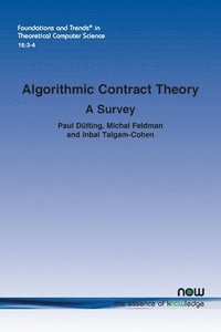 bokomslag Algorithmic Contract Theory
