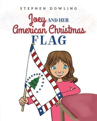 Joey and Her American Christmas Flag 1