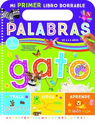 Kidsbooks Publishing - My First Wipe-Clean Book: Words (Spanish), Häftad