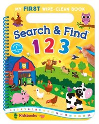 bokomslag My First Wipe-Clean Book: Search & Find 123